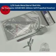 1/35 Metal Barrel Shells for Trumpeter 63548 M55 203mm Self-Propelled Howitzer