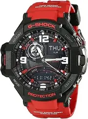 [G-Shock] GA1000-4B Aviation Series Designer Watch - Red/Black/One Size