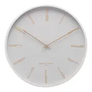 MAYA 30cm White Silent Wall Clock