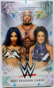 2021 TOPPS WWE WRESTLING HOBBY 8 BOX CASE BLOWOUT CARDS