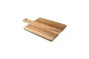 Tramontina 40x27cm Teak Wood Cutting Chopping Board Rectangle Serving w Handle