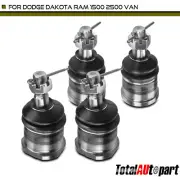 4Pcs Front Upper & Lower Ball Joint for Chrysler Imperial 1967-1975 Dodge Fargo (for: Chrysler)