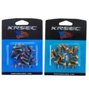 12pcs/Box KRSEC Handlebar Stem Screws M5*10mm Road MTB Mountain Bike Bolts