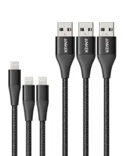 Anker New Nylon USB-C to Lightning Charging Cord for 3.3ft MFi Certified