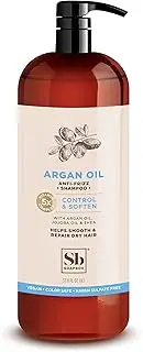 [Soapbox] Argan Oil Shampoo to Control & Soften the Hair, Packed With Vitamin E to Help Seal in Shine For a Softer Look - 1 x 1L