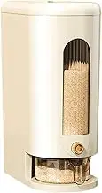 Rice Dispenser, 10kg Rice Holder Bucket, Moisture Proof Sealed Storage Container, Large Countertop Grain Storage for Flour, Beans, and Cereal, Dry Food Dispenser