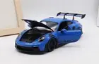 1:18 for MINICHAMPS for Porsche for 911 for GT3 for RS Blue Black Wheel LTD