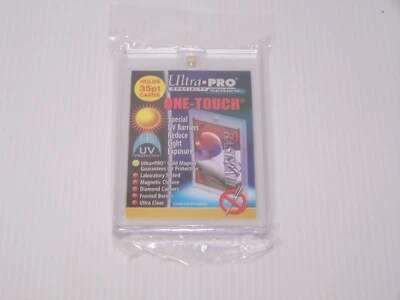 1 Ultra Pro One Touch Magnetic 35pt UV Card Holder Display Case