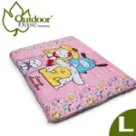 【OUTDOORBASE 三麗鷗HELLO KITTY貓充氣床墊床包套 L】26190/充氣床墊床包套/防塵/悠遊山水