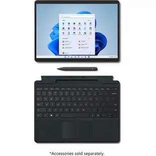 Microsoft 微軟 商務版 Surface Pro 8 系列 I7/16G/256/W10P/墨黑