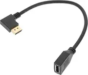 Generic Display Port Cable for Laptop Display Port Male to Female Cable Male to Male Extension Cord Display Cable Video Extension Cable Male to Female Cord Display Port Extension Wire