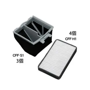 IRIS OHYAMA IC-FDC1 除塵蟎吸塵機 專用集塵袋(3個) + 隔塵濾網(4個) 更換裝