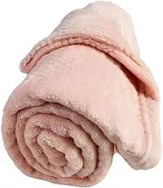 YITON Cat Blankets Light Pink Dog Sofa Bed Mat Home Anti Cat Scratch Coral Fleece Blanket Soft Warm Cats House Kennel Blanket 1Pcs 102X127Cm
