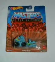 HOT WHEELS 2021 PREMIUM MASTERS OF THE UNIVERSE - BATTLE RAM WITH REAL RIDERS