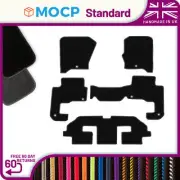 Standard Car Mats to fit Land Rover Discovery 3 7 Seater 6 Mat Clips 2004-2009