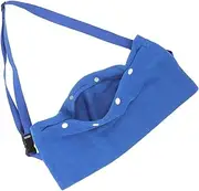 Reptile Sling Carrier Bearded Dragon Bag Lightweight Traveling Bag for Lizards Guinea Pig Carrier Pet Lizard Carrying Pouch Blue