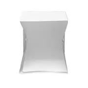 24x22x24cm Photo Studio LED Lighting Box Photography Backdrop Mini Light Room Portable Shooting Tent