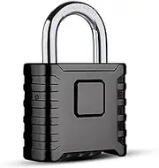 Outdoor Heavy-Duty Bottom Password Lock with Concealed 4-Digit Password Ensuring High Security. Carbon Steel, Type+1