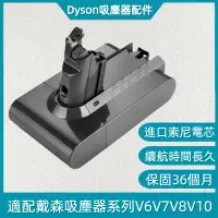 在飛比找蝦皮購物優惠-適配Dyson吸塵器 V6 V7 V8 V10電池 戴森系列