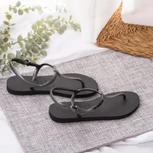 【havaianas 哈瓦仕最優惠】FREEDOM 黑色(涼鞋 女款 夾腳拖 巴西 夏日必備 海灘拖 哈瓦士)