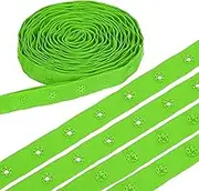uxcell 8 Yard Snap Button Tape, Polyester Plastic Snap Button Trim, Sewing Press Stud Ribbon Replacement for DIY Craft Clothes Fabric Sewing, Bright Green