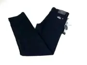 Buffalo David Bitton Evan Slim Straight Stretch Black Jeans Sz 12 NWT