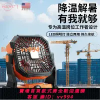 在飛比找樂天市場購物網優惠-{最低價}{公司貨}【美國hooys】USB電風扇可充電工地