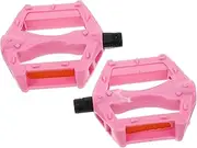PartyKindom 1 Pair Youth Bicycle Pedals Durable Cycle Pedals for Easy to Install Versatile for Family Biking Reliable Support for