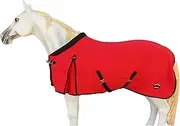 CHALLENGER Horse Sheet Polar Fleece Cooler Exercise Blanket Wicks Moisture 43F02