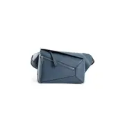 [LOEWE] Small Puzzle Bumbag in Classic Calfskin Blue