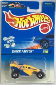 1997 Hot Wheels Main line Shock Factor 5SP Wheels #700 19145