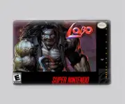 LOBO / SNES - 2"x3" FRIDGE MAGNET (retro super nintendo