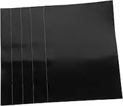 5 Sheets Sheets Soft Magnetic Film Magnetic Dots Magnetic Tape Magnets with Adhesive Backing Magnetic Paper Magnetic Hooks Magnets for Crafts Magnets Rubber Soft Magnetic Black