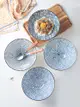 復古日式陶瓷單個大碗泡麵碗飯碗創意組合斗笠碗餐具 ins 風格 (2.1折)