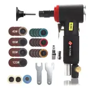 1/4" Air Angle Die Grinder Pneumatic Grinding Polisher Machine With Sanding Disc