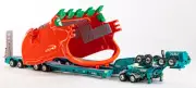 Drake ZT09331 Drake 2x8 Dolly 4x8 Dragline Bucket Trailer ESCO Bucket Toll 1:50