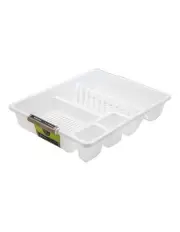[LEMON AND LIME] 45cm x 36cm Plates/Bowls/Cutlery Dish Drainer/Rack/Holder White