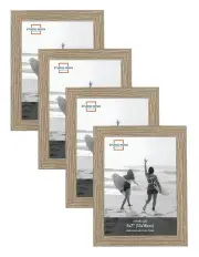 [Studio Nova] Premium Picture Photo Frame 5x7in Set of 4 in Natural Oak