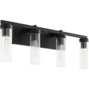 Quorum International 533-4-59 Kilbey Bathroom Vanity Light Matte Black