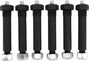 6pcs Spring Shackle Bolts and Lock Nuts 9/16 X 3in Greaseable Trailer Axle Spring Bolts Heavy Duty for Most Trailer Axles Ideal for Trailer Owners RVs and Towing Enthusiasts