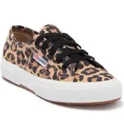 NWT/NIB Superga Fantasy Cotu Leopard Print Sneakers (Size 8)