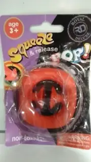 NEW '21~RD Royal Deluxe~Squeeze & Release POP! Fidget Popper (+1 Ship) Red~3+