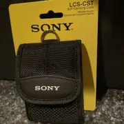 SONY LCSCST Soft Cyber-shot® Carrying Case: LCS-CST NEW