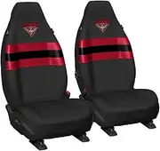 Sperling ESSENDON Bombers Official AFL Seat Covers Airbag Compatible