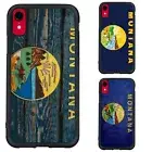 Shockproof Cover US Montana state Banner For iPhone XS 11 12 13 14 15 16 Pro Max