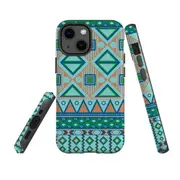 For Apple iPhone 13 mini Case, Armour Back Cover, Bohemian Pattern