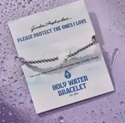 NWT - Holy Water Angel Wing Bracelet In Silver