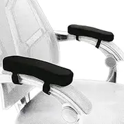XUNQUCOM 2pcs Memory Foam Home & Office Armrest Pads,Anti-Slip Gripped Cushions for Elbows and Forearms Pressure Relief
