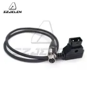 TVLogic Monitor Power Cable,D-Tap to Mini XLR 4Pin Plug for ARRI Monitor Cable