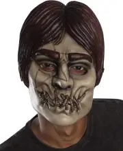 Midnight Rider Plastic Mask New World Disorder Purge Halloween Costume Accessory